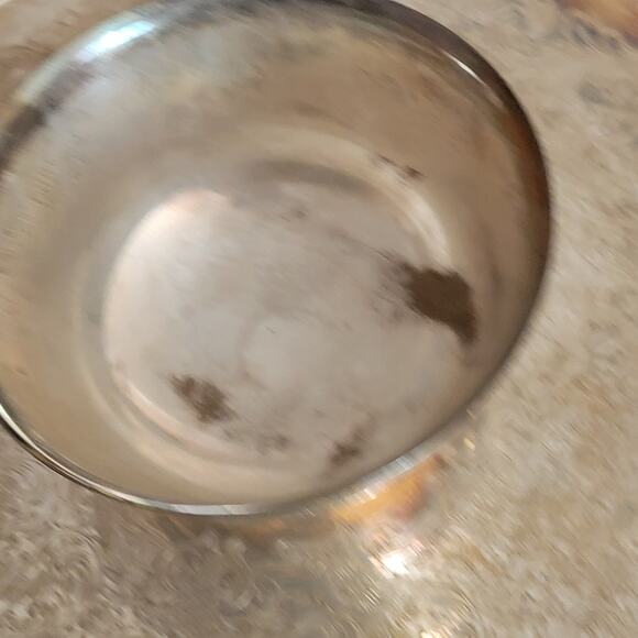 Vintage WM Rogers Silverplate 15"   Chip & Dip Vegetable Platter tray - Picture 7 of 15